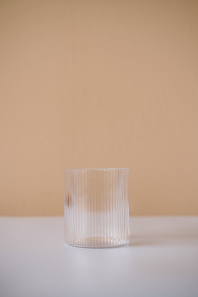 Ribbed Glass